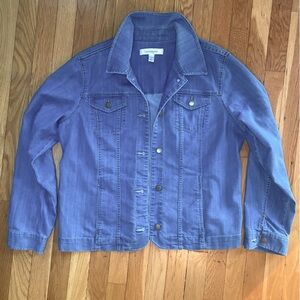 Croft & Barrow Denim Jacket / Top Women’s L
